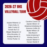 Baldwyn School District Announces Volleyball Team Members for 2026-27 Photos from Baldwyn School District's post