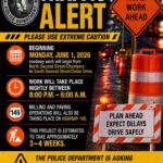 Roadwork to Start on Highway 145 and Streets in Downtown Area 🚨TRAFFIC ALERT🚨