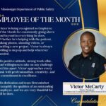 Mississippi Department of Public Safety recognizes Employees of the Month Photos from Mississippi Department of Public Safety (Official)'s post