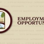 City of Booneville Offers Street Department Crew Leader Positions EMPLOYMENT OPPORTUNITY: