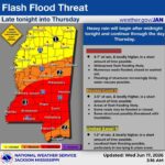 Mississippians advised to stay alert as heavy rain forecasted Mississippians should stay weather aware over the next couple of days