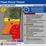 Mississippi Flooding Remains a Concern as Several Rivers Stay in Flood Stages Another update on the flooding impacting Mississippi: