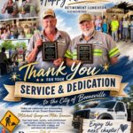 Booneville honors longtime street department employees at retirement celebration Today, we had the privilege of celebrating two outstanding members of the City of Booneville Street