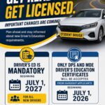 Mississippi to Require Driver's Education for All New Drivers Starting in 2027 🚗 Starting July 1, 2027, driver's education will be required for all new drivers in Mississippi