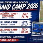 Band Camp Starts an Hour Earlier Due to Extreme Heat 📣🎶Attention Parents and Students: