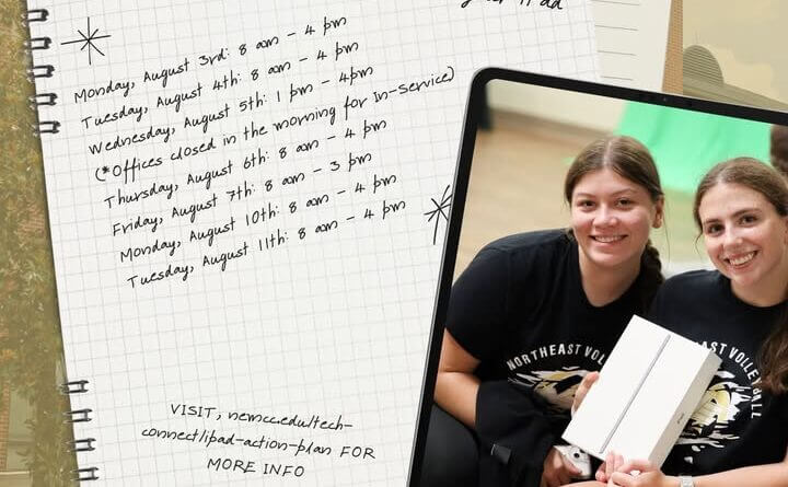 Students reminded to check pickup schedules for iPads at Apple Distinguished Schools Friendly reminder before someone says, “Wait… I was supposed to get an iPad?” 😭