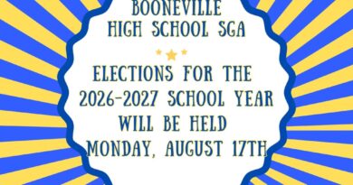 Booneville High School to Hold Student Government Elections on Aug. 17 📣 Booneville High School SGA Elections are just around the corner!
