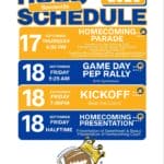 Booneville High School hosts homecoming parade Thursday evening Join us for the parade at 6:00 tonight!