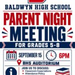 BMS Parents and Families Reminder: Important Meeting Tonight 📣BMS Parents/Families Reminder: