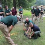 Mississippi wildlife biologists often handle dangerous animals in the field Photos from Mississippi Department of Wildlife, Fisheries, and Parks's post