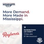 Raybern Foods to Invest $7 Million in Lee County, Create 70 Jobs More Mississippi Momentum: