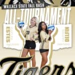 NEMCC Volleyball's Delfin and Estes Named to All-Tournament Team VB | Congratulations to NEMCC Volleyball’s Carine Delfin & Kaylee Estes, who were named to the all-t