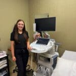 Baldwyn High School Senior Shadows Sonography at Tupelo OBGYN Baldwyn High School Senior Alyson McCarthy had the privilege to shadow sonography at Tupelo OBGYN to