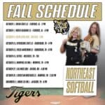 Northeast Tiger Athletics Announces Fall Baseball and Softball Schedules Photos from Northeast Tiger Athletics's post